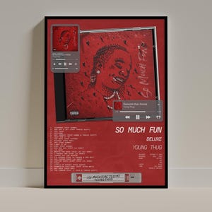 Young Thug – So Much Fun (Deluxe) album rode kunstafdruk (digitale download)