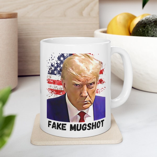 Own a piece of history. Trump Mugshot mug, Fake Mugshot, Donald Trump Mug, Political Mug, Popular Mugs, Best Selling Mug, Ceramic Mug 11oz,