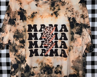 MaMa bleached tshirt