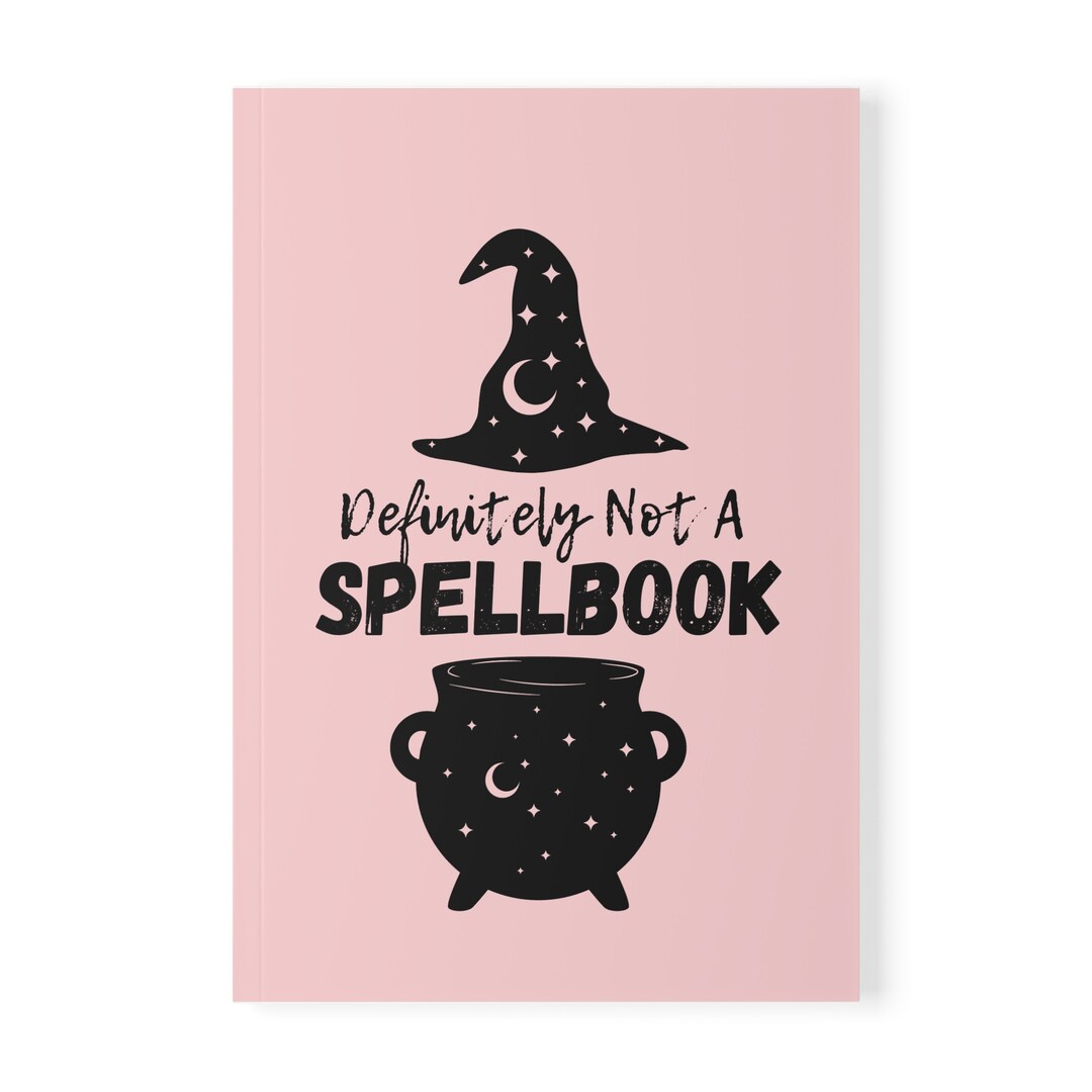 Not A Spellbook Notebook Etsy UK