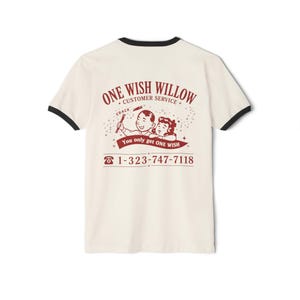One Wish Willow customer service phone number T-Shirt | Willow tree graphic