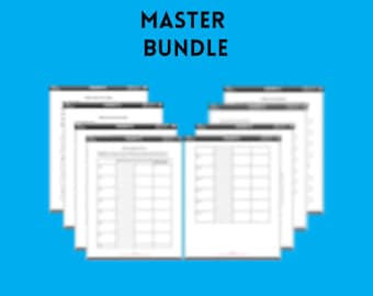 Master Bundle (Includes all Casper worksheets!)