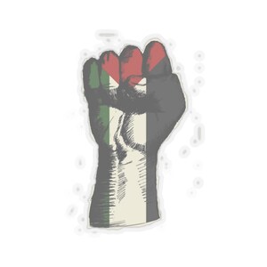 Pegatina Palestina Libre- BENEFICIOS GO 2 CHARITY- Computadora, Caja, Decoración