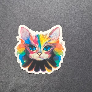 Rainbow Kitty Sticker