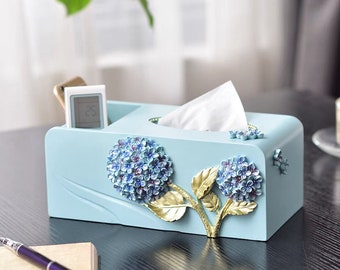 Multifunctional Ceramic Tissue Holder and Remote Organizer