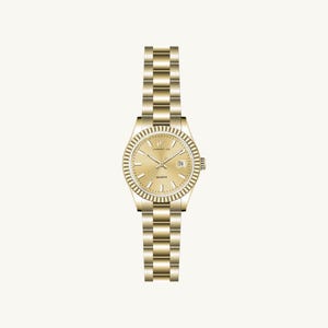 PRESIDENT WATCH - Gold & Gold