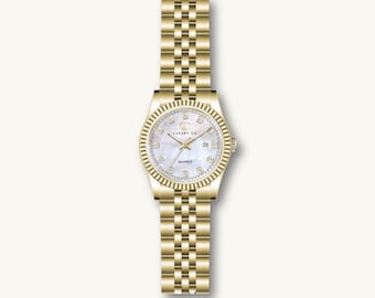 31MM CLASSIC WATCH - Gold & Mother of Pearl