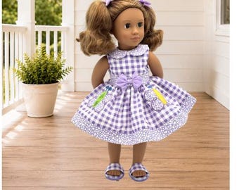 Butterfly Doll Dress for 18" dolls