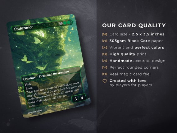 Endurance Proxy Card: Full Art Commander Card - Etsy