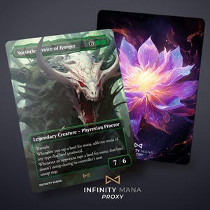 Vorinclex Voice of Hunger - Cartes proxy premium, carte Commander entièrement illustrée