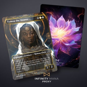 Tymna the Wever - Premium proxykaarten, Full Art Commander-kaart