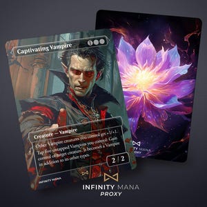 Vampire captivant - Cartes proxy premium, illustrations complètes
