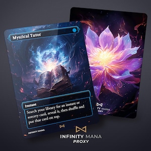 Tuteur mystique - Cartes proxy premium, carte personnalisée, illustration complète