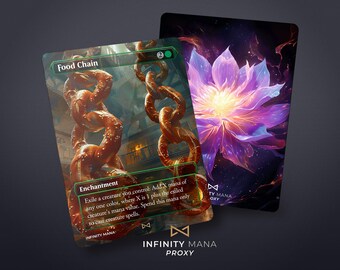 Food Chain Proxy Card: Full Art Commander Card
