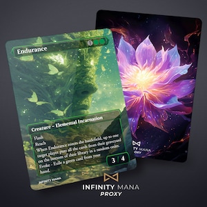 Endurance - Cartes proxy premium, carte Commander entièrement illustrée