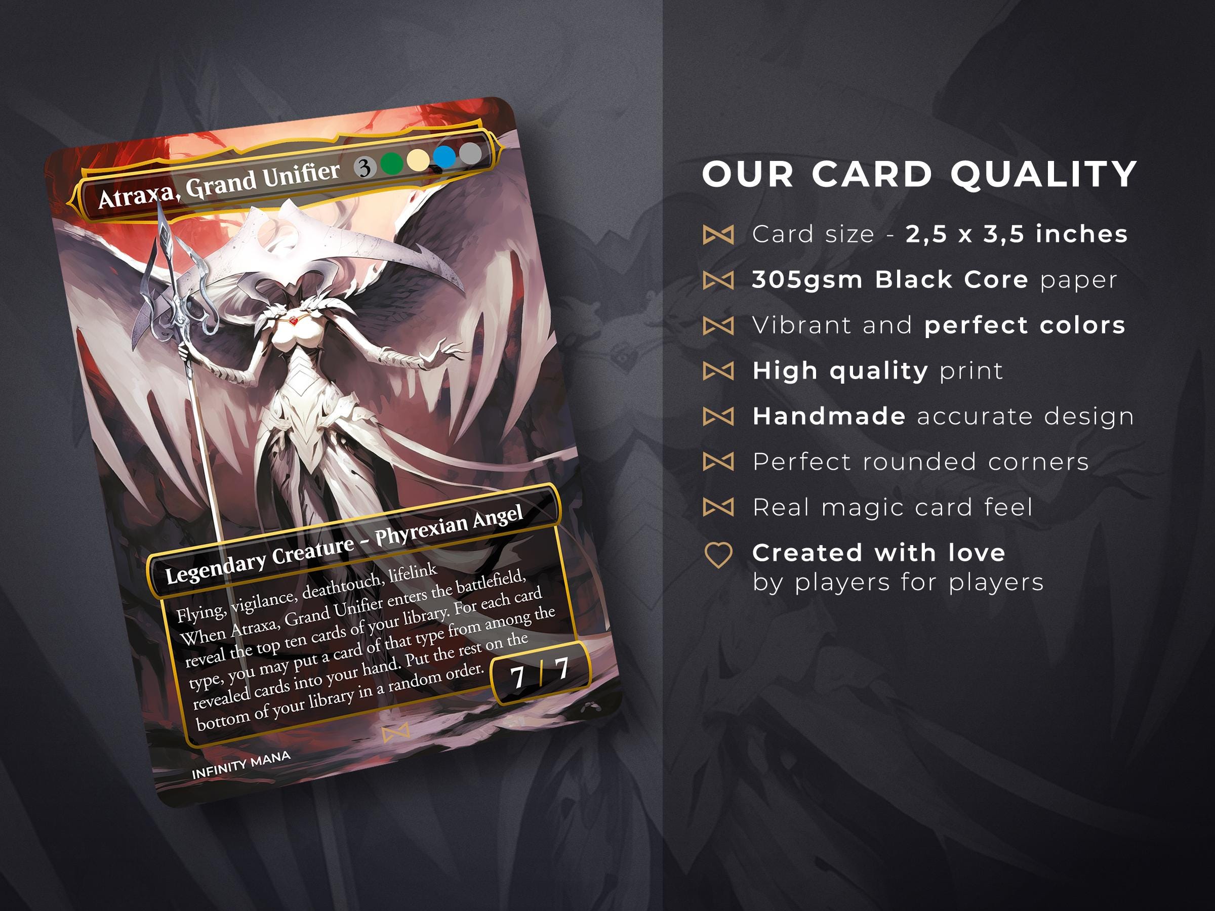 Atraxa Grand Unifier Proxy Card - Full Art, TCG Quality - Etsy