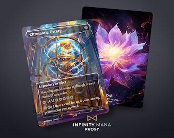 Chromatic Orrery Proxy Card: Full Art Commander Card