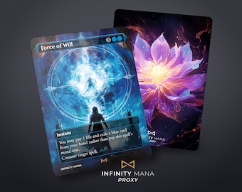 Force of Will Proxy Card – Full Art Commander Card