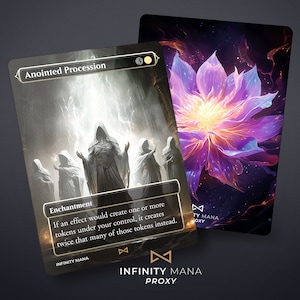 Gezalfde processie - Premium proxykaarten, Full Art Commander-kaart