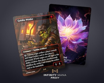 Goblin Welder Proxy Card - Full Art, TCG