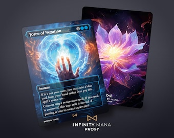 Force of Negation Proxy Card – Full Art, Premium Quality