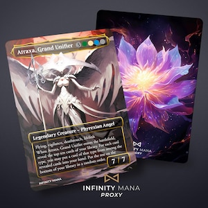 Atraxa Grand Unifier - Cartes proxy premium, illustrations complètes