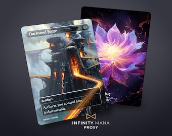 Darksteel Forge Proxy Card: Full Art Commander Card