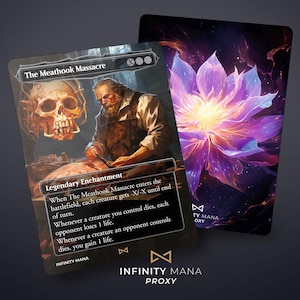 La carta Massacro di Meathook - Carte Premium, Full Art