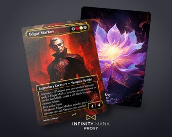 Edgar Markov Proxy Card: Full Art Commander Card