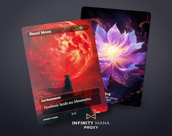 Blood Moon Proxy Card - Full Art TCG Premium Cards