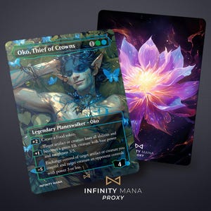 MTG 改変アートカード - 王冠泥棒、オーコ - Etsy 日本