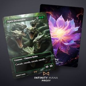 Apex Devastator - Cartes proxy premium, carte Commander complète