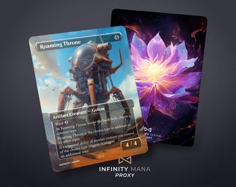 Roaming Throne Proxy Card: Full Art Commander Card