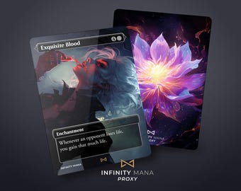 Exquisite Blood Proxy Card - Full Art Commander Card