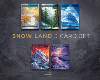 Snow Lands-proxykaarten: volledige kunst basislandset