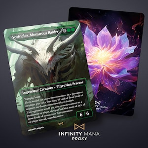 Vorinclex Monstrous Raider - Carte Proxy Premium, carta Commander Full Art