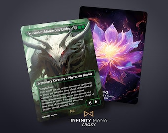 Vorinclex Monstrous Raider Proxy Card - Full Art Commander
