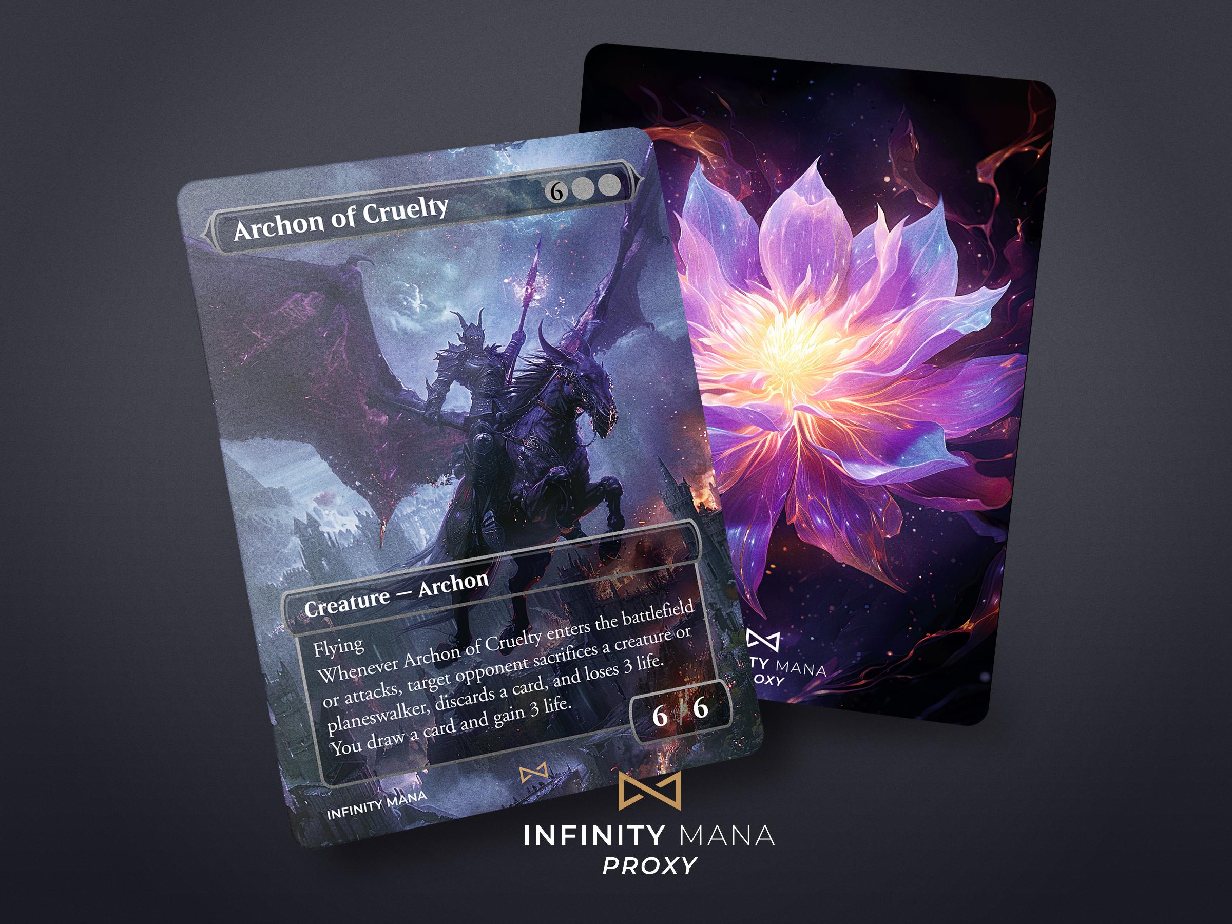 Archon of Cruelty Proxy Card: Full Art Commander Card - Etsy Archon of Cruelty Proxy Card: Full Art Commander Card - Etsy