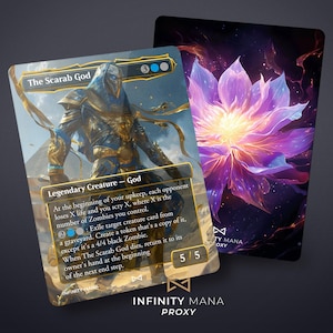 Le dieu scarabée - Cartes proxy premium, illustrations complètes