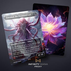 Emrakul la fin promise - Cartes de procuration premium, illustrations complètes
