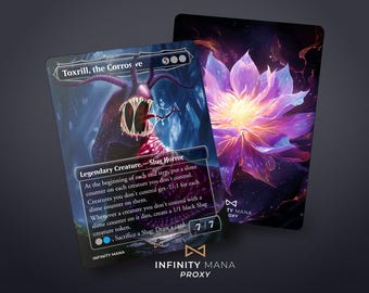 Toxrill, the Corrosive - MTG Proxy Card - Commander Deck