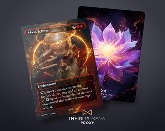 Mana Echoes Proxy Card – Full Art TCG Card