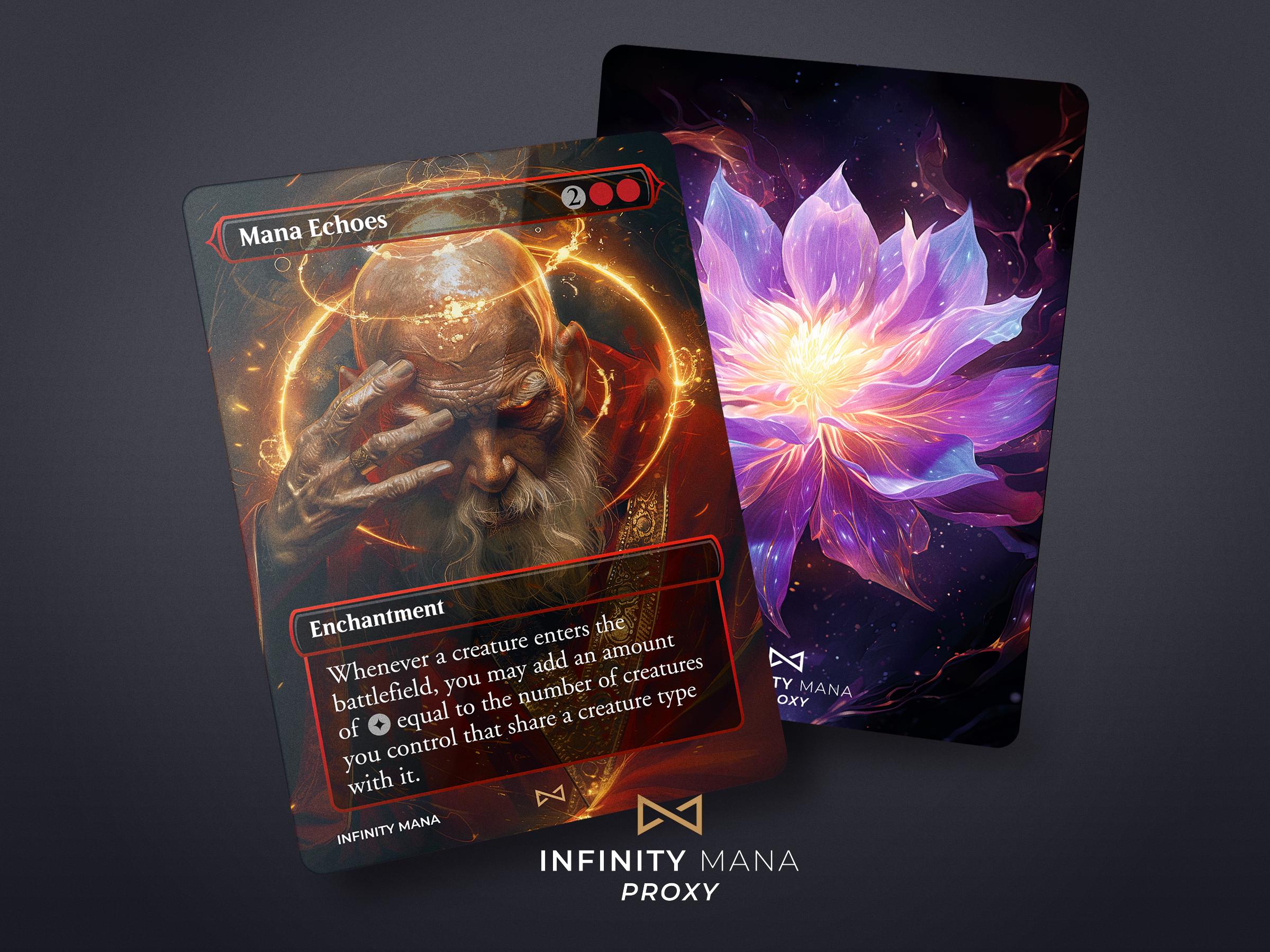 Mana Echoes Proxy Card – Full Art TCG Card - Etsy