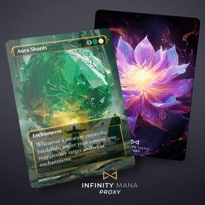 Aura Shards - Proxy Cards Premium, illustration complète