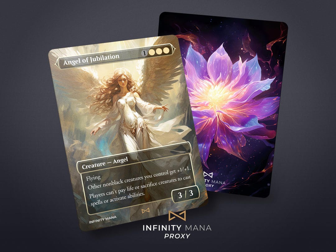 Angel of Jubilation Proxy Card: Full Art Commander Card - Etsy