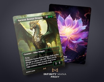 Ancient Bronze Dragon Proxy Card - Full Art