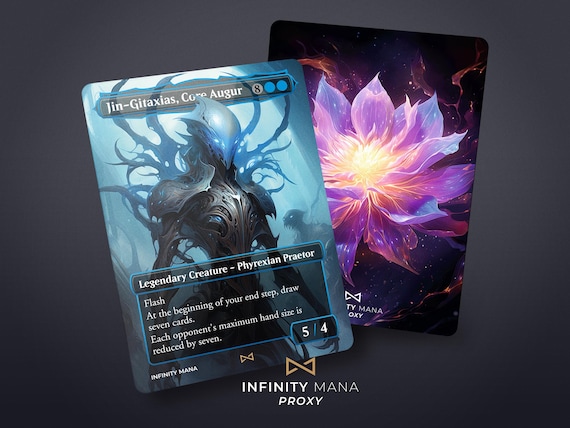Jin Gitaxias Proxy Card: Full Art Commander Card - Etsy Jin Gitaxias Proxy Card: Full Art Commander Card - Etsy