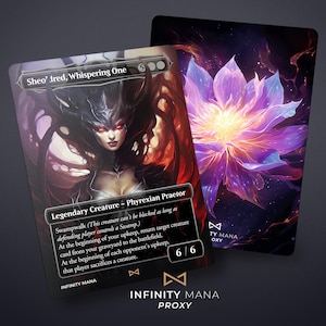 Sheoldred Whispering One - Premium proxykaarten, Full Art Commander-kaart