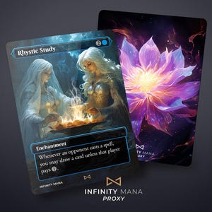 Studio Rhystic - Carte Proxy Premium, carta Commander Full Art