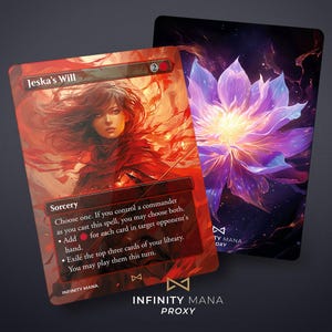 Jeska's Will - Cartes de procuration premium, illustrations complètes